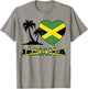 Jamaican Flag Heart Kids Jamaica independence day Boys Girls T-Shirt - T-Shirt | Sand