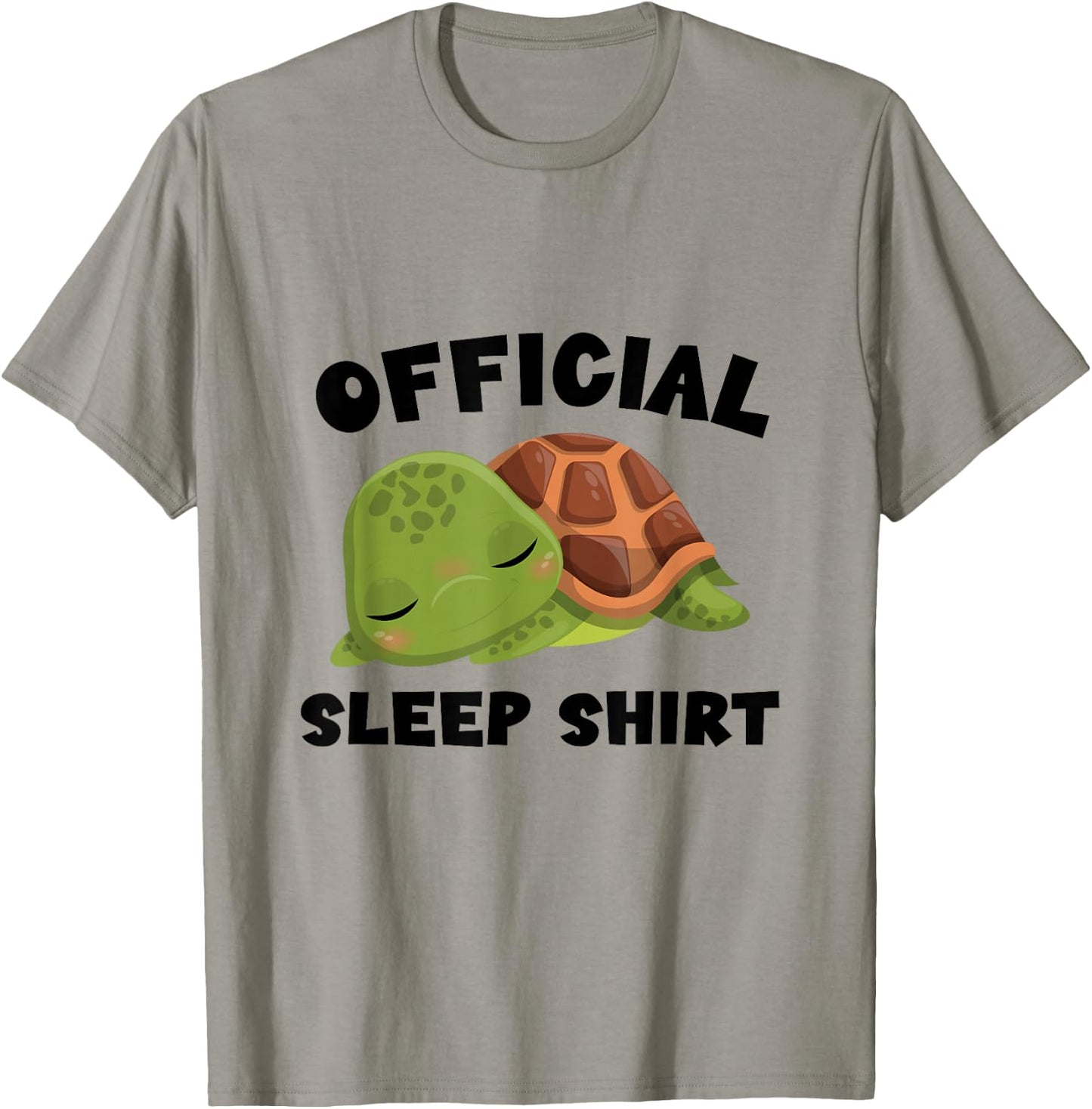 Official sleep shirt turtle turtles T-Shirt - T-Shirt | Sand