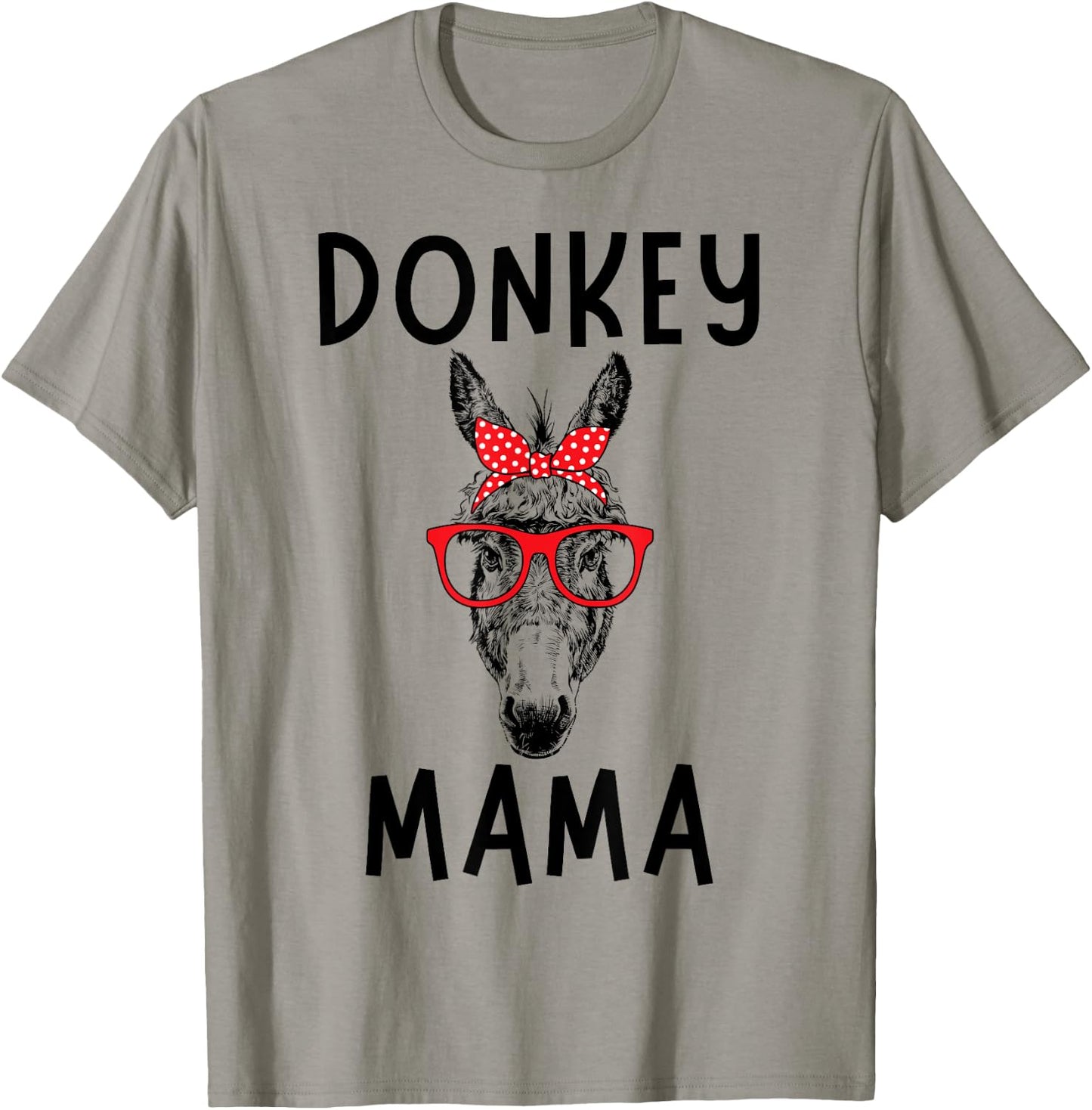 Donkey Mama Donkey Mom Farm Animal Mother's Day T-Shirt - T-Shirt | Sand