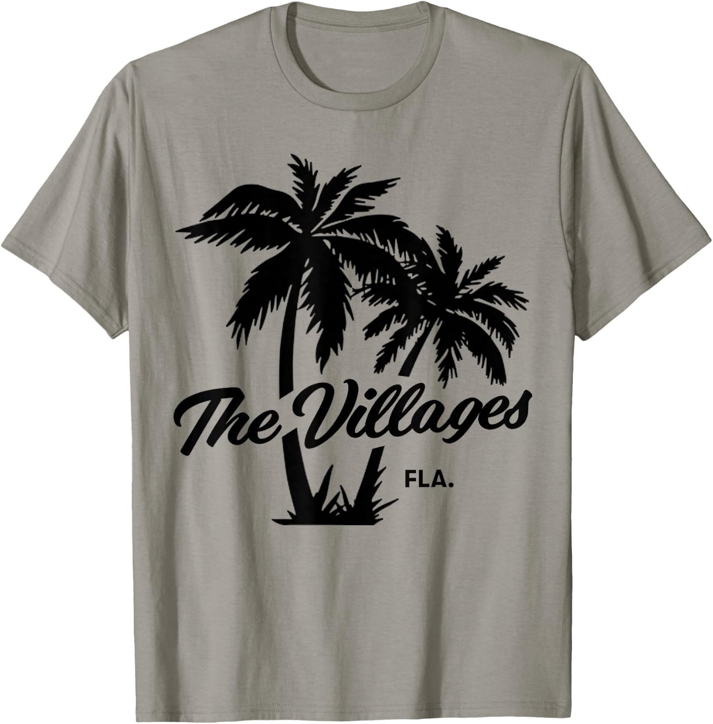 The Villages Florida Retirement Senior Citizen T-Shirt - T-Shirt | Sand