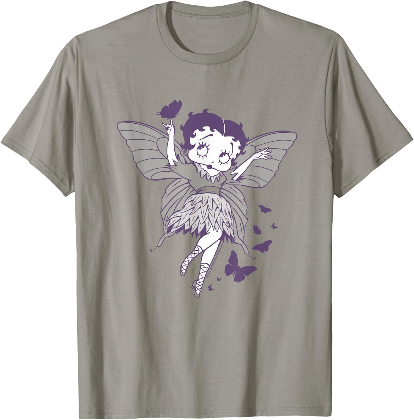 Betty Boop Butterfly Fairy T-Shirt - T-Shirt | Sand