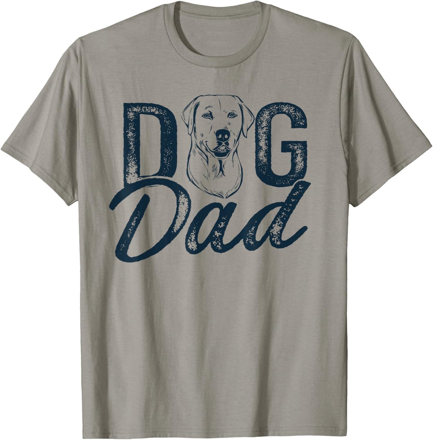 Labrador Dog Dad Lab Retriever T-Shirt - T-Shirt | Sand