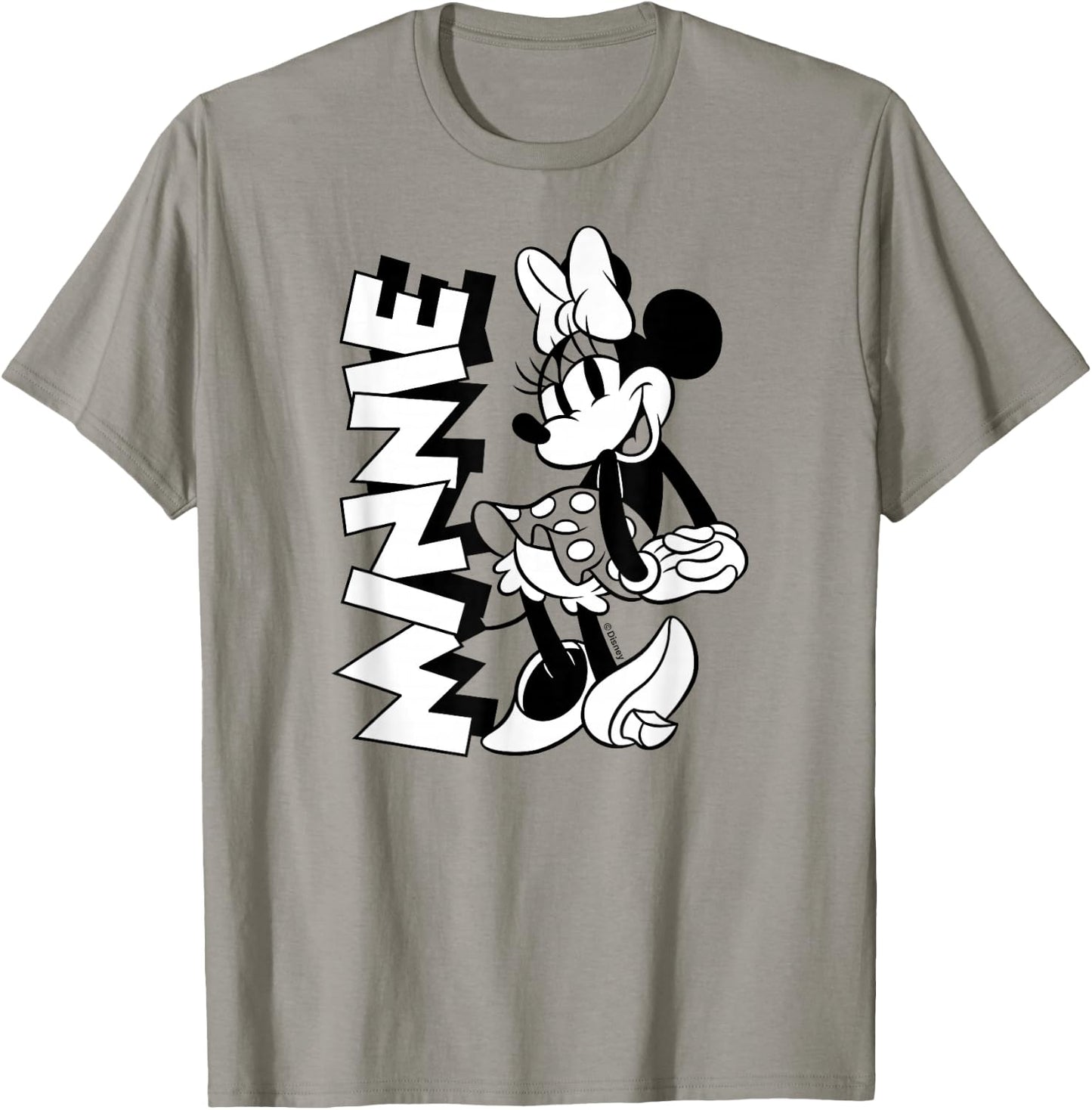 Disney - Minnie Black And White T-Shirt - T-Shirt | Sand