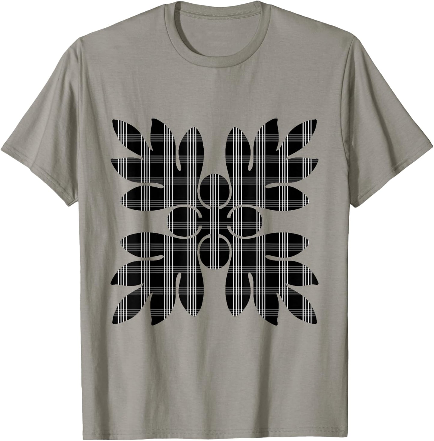 Black Palaka Ulu T-Shirt - T-Shirt | Sand