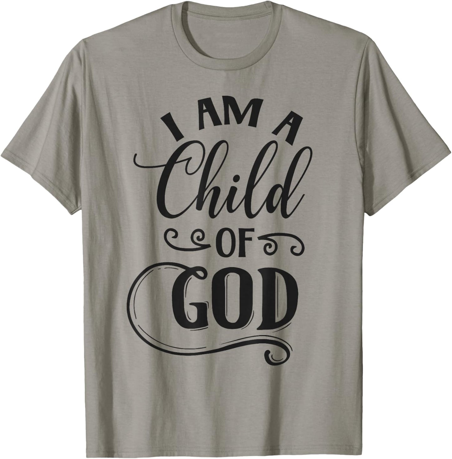 I am a Child of God Christian T-Shirt - T-Shirt | Sand