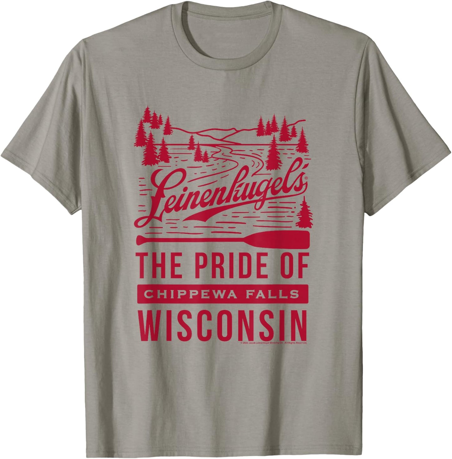 Coors Brewing Company Leinenkugel's The Pride Of Chippewa T-Shirt - T-Shirt | Sand