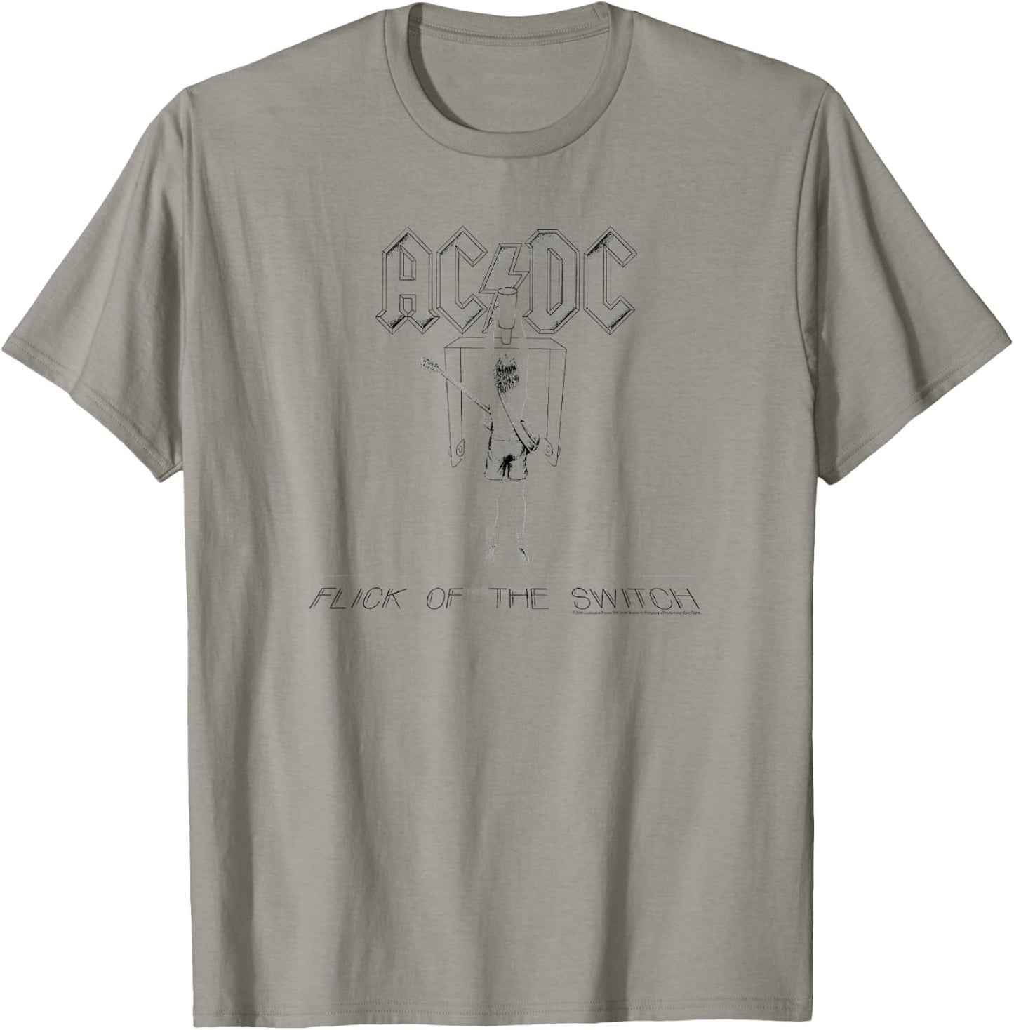 AC/DC - Flick of the Switch T-Shirt - T-Shirt | Sand