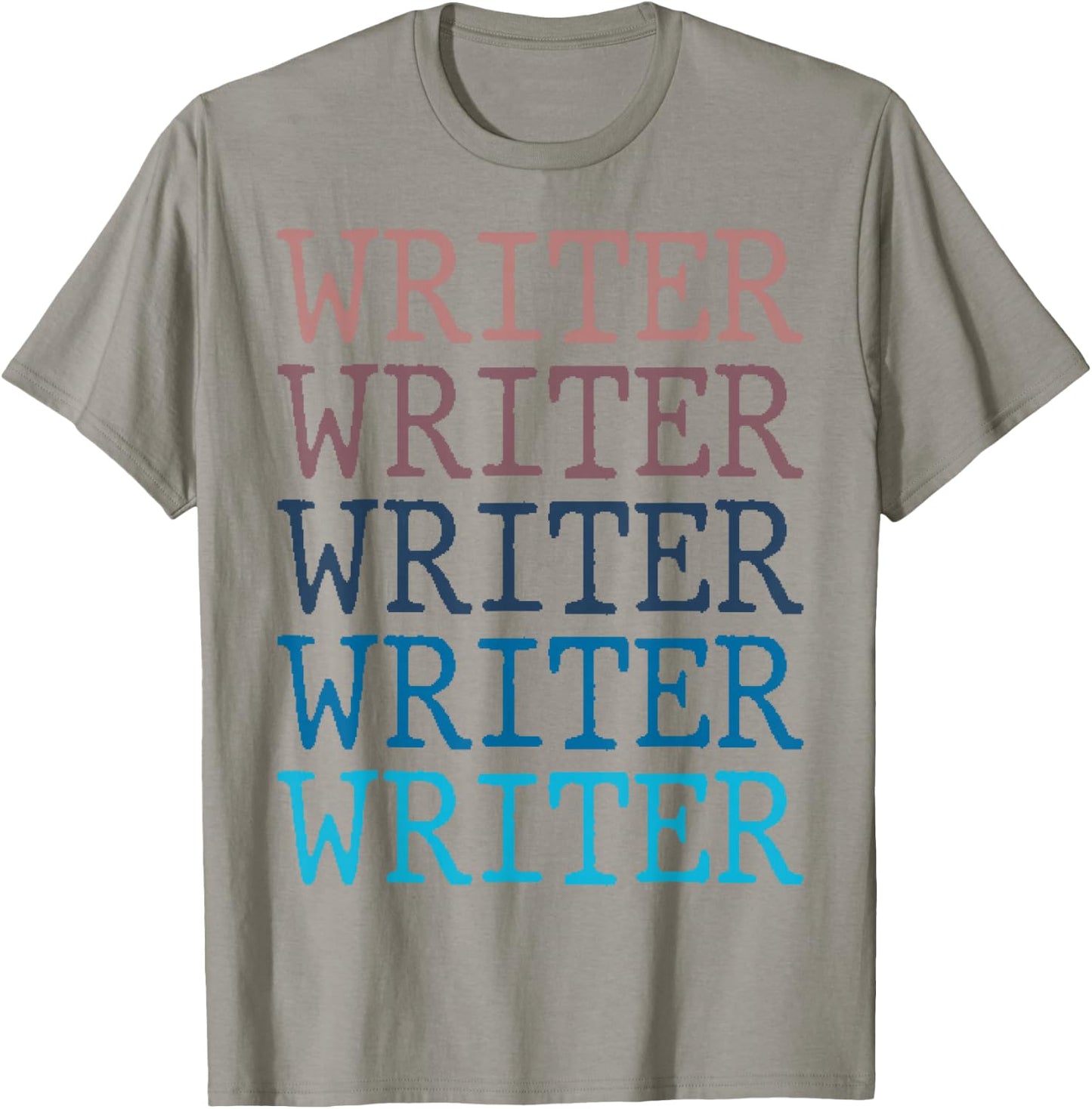 Writer Author Write Writing Job T-Shirt - T-Shirt | Sand