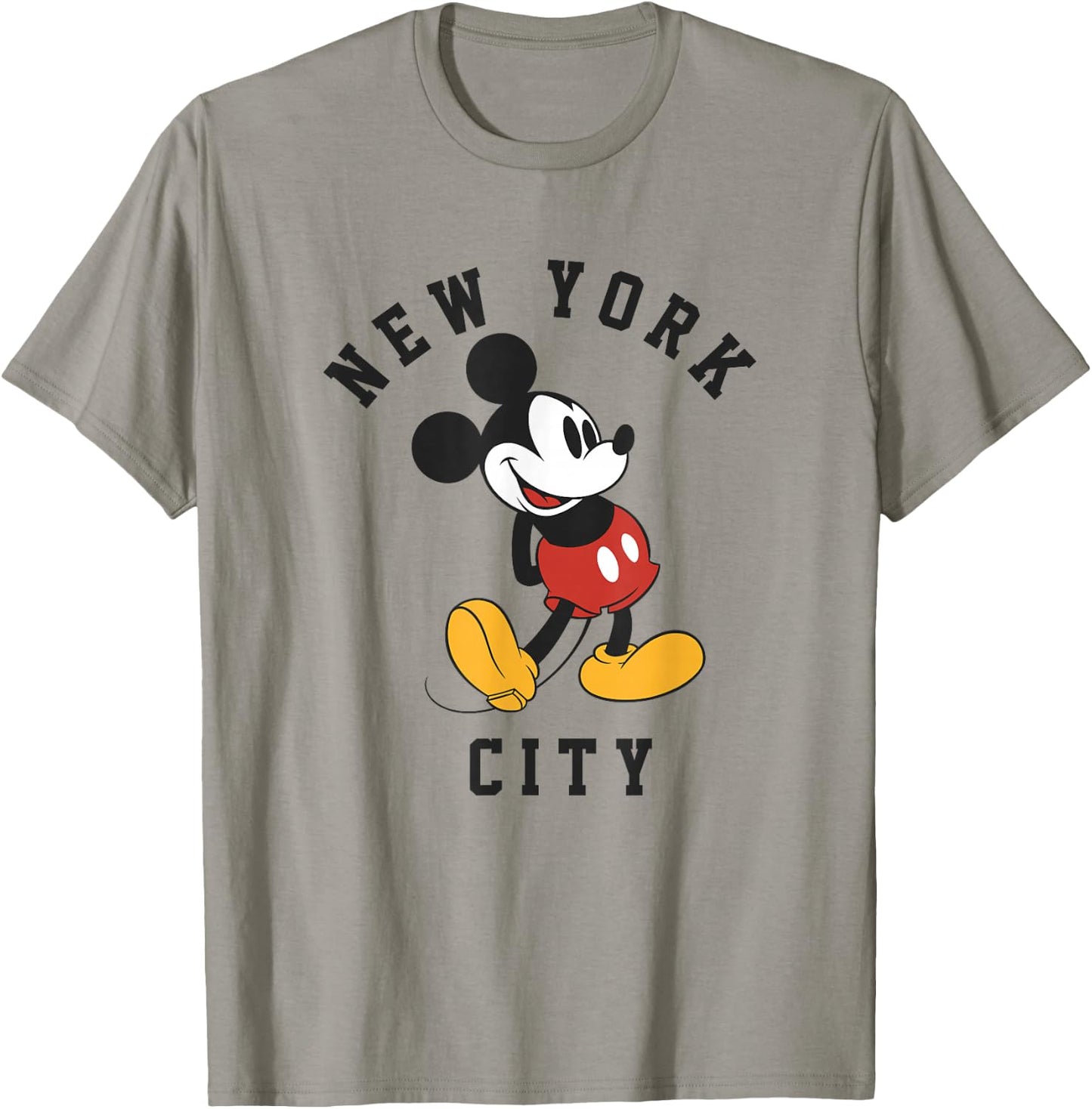 Disney Mickey And Friends Mickey New York City Retro Poster T-Shirt - T-Shirt | Sand