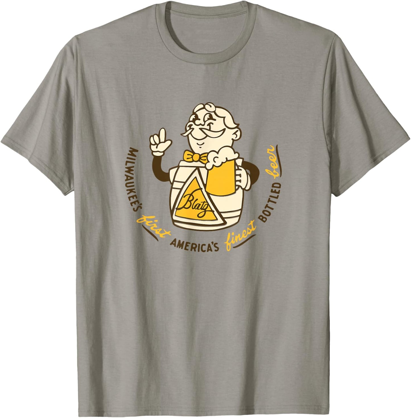 Blatz Beer Style - America's Finest T-Shirt - T-Shirt | Sand