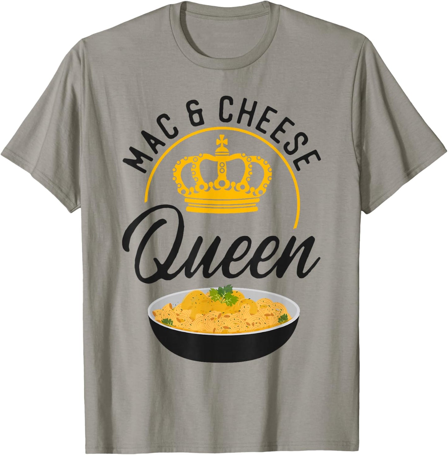 Mac And Cheese Queen Mac & Cheese Queen T-Shirt - T-Shirt | Sand