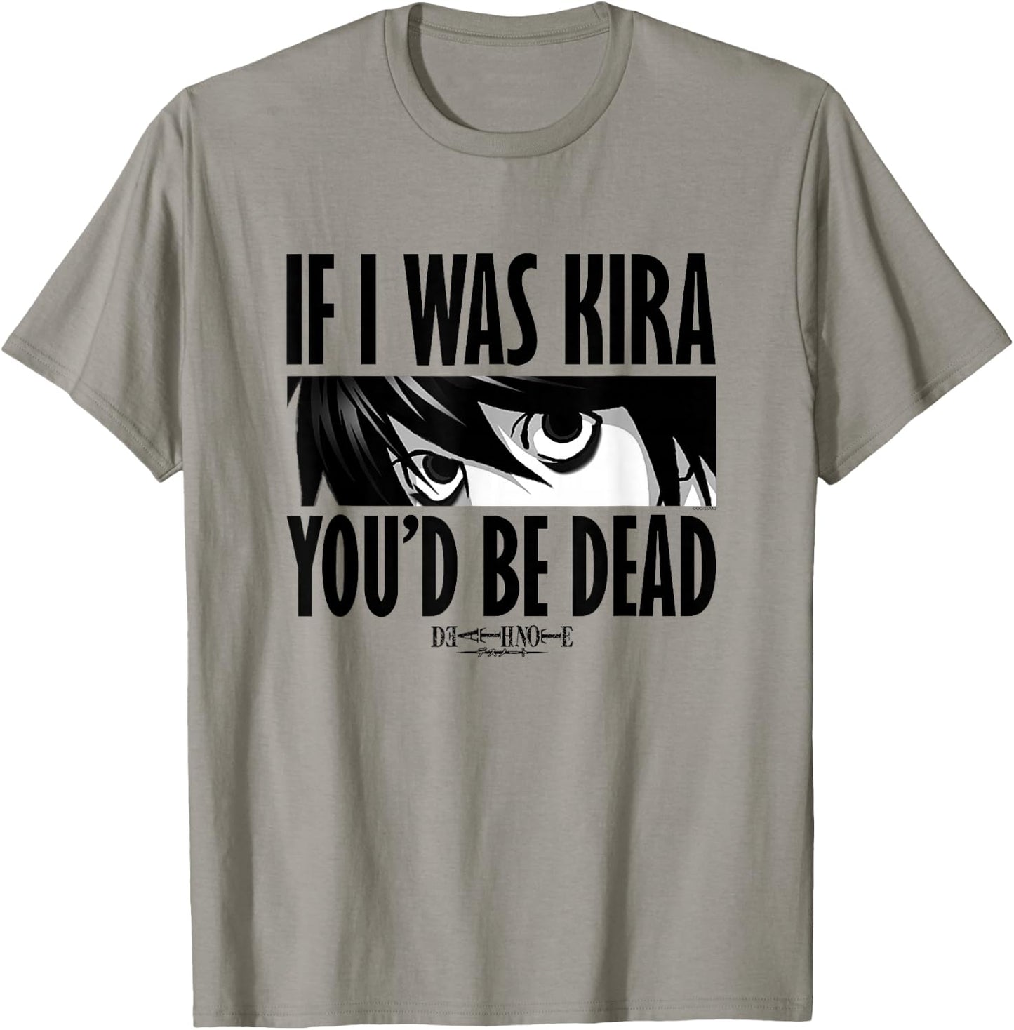 Death Note If I was Kira L Eyes Anime T-Shirt - T-Shirt | Sand