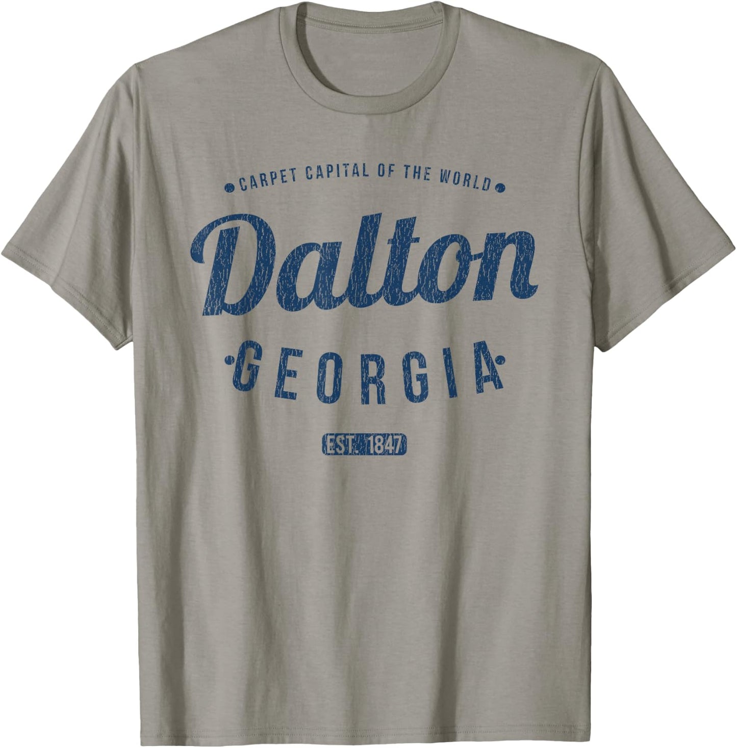 Dalton Georgia Retro Vintage Souvenir GA Dalton T-Shirt - T-Shirt | Sand