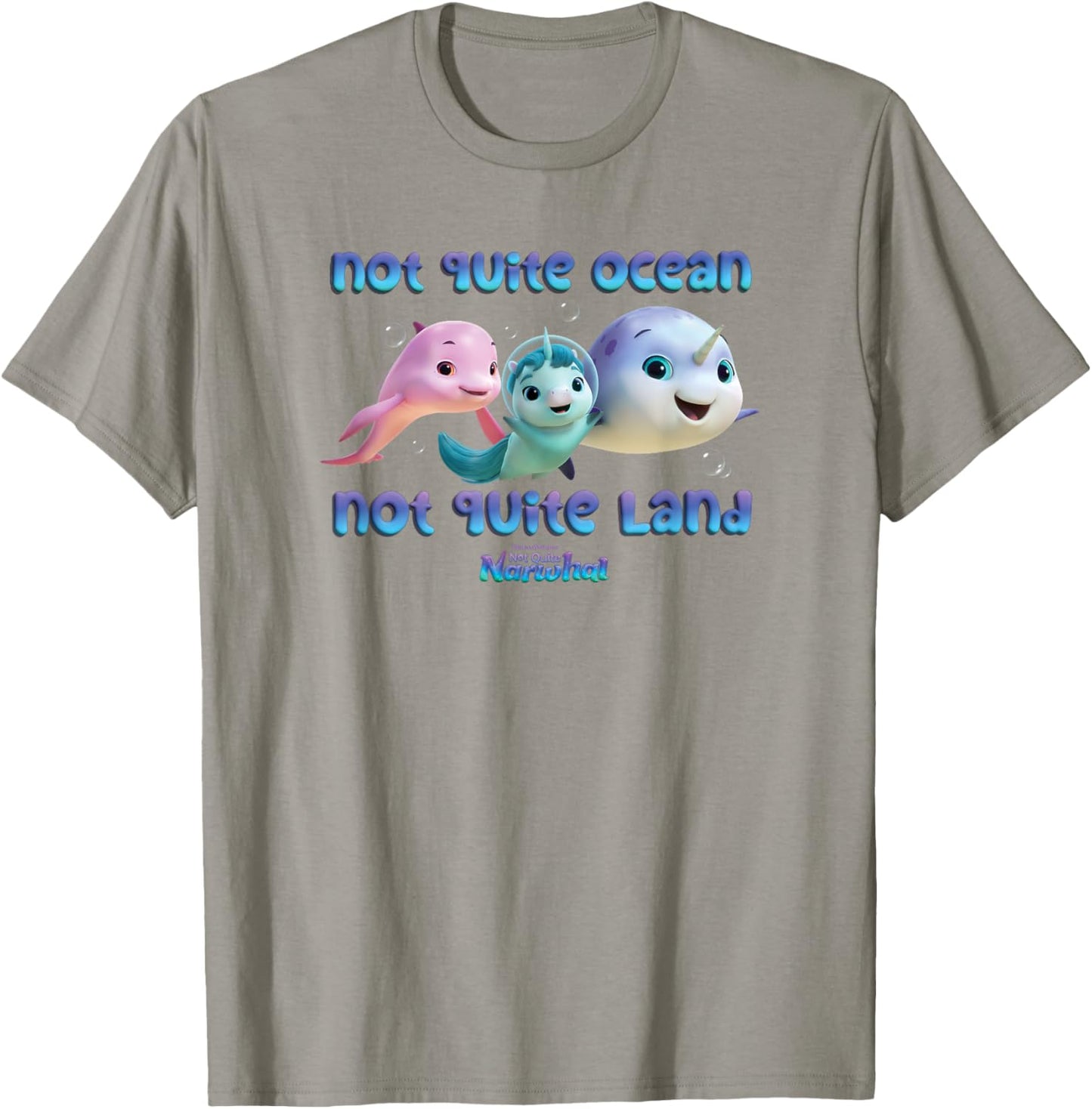 DreamWorks Not Quite Narwhal Ocean Land T-Shirt - T-Shirt | Sand