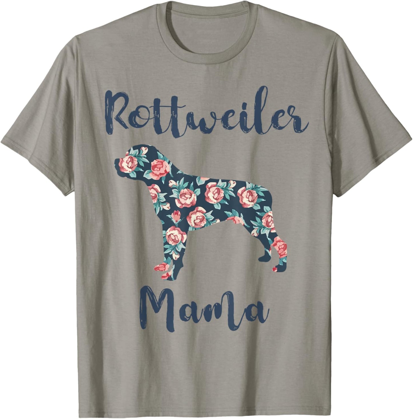Rottweiler Gift Women Rottie Mom Rottweiler Mama Mothers Day T-Shirt - T-Shirt | Sand