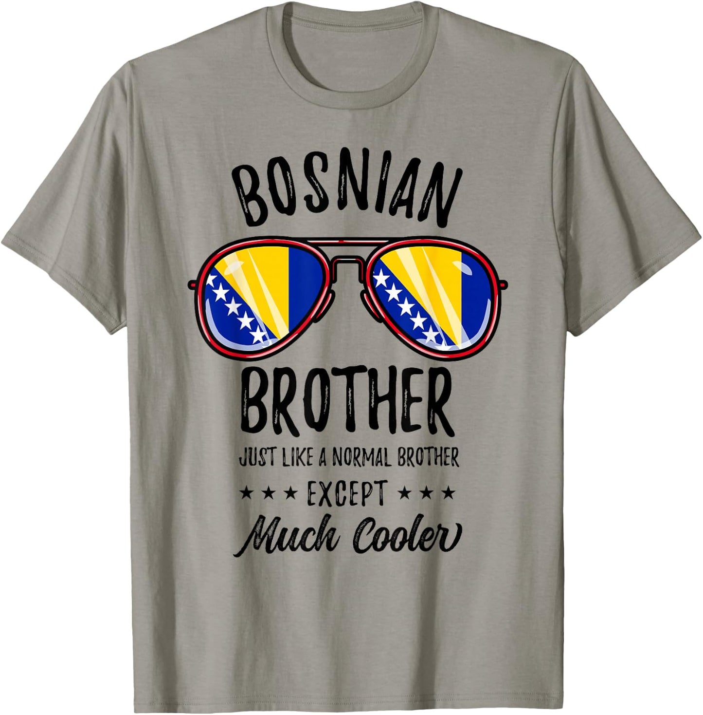 Matching Bosnian Brother T-Shirt - T-Shirt | Sand