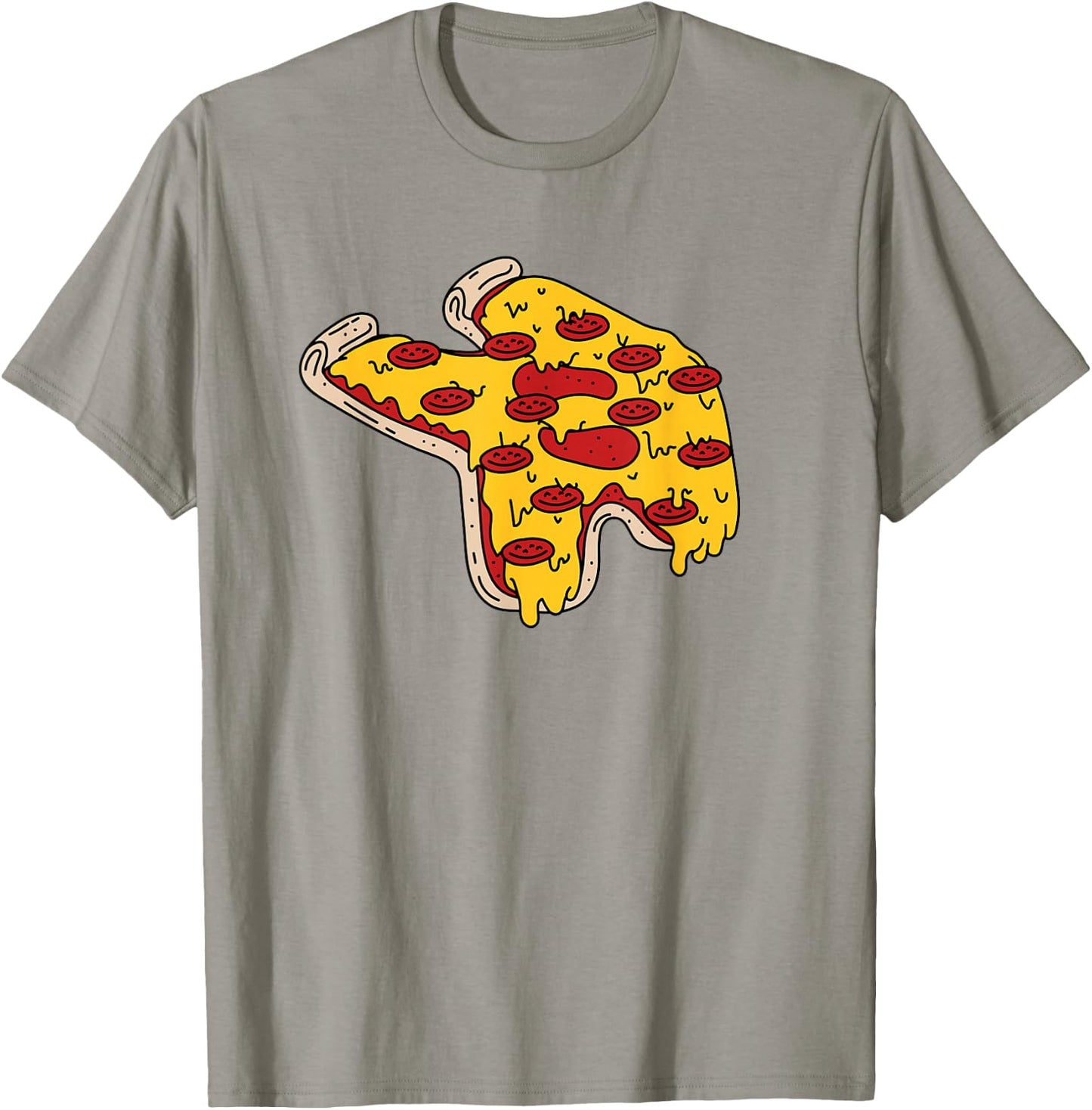 Pizza Arrow T-Shirt - T-Shirt | Sand