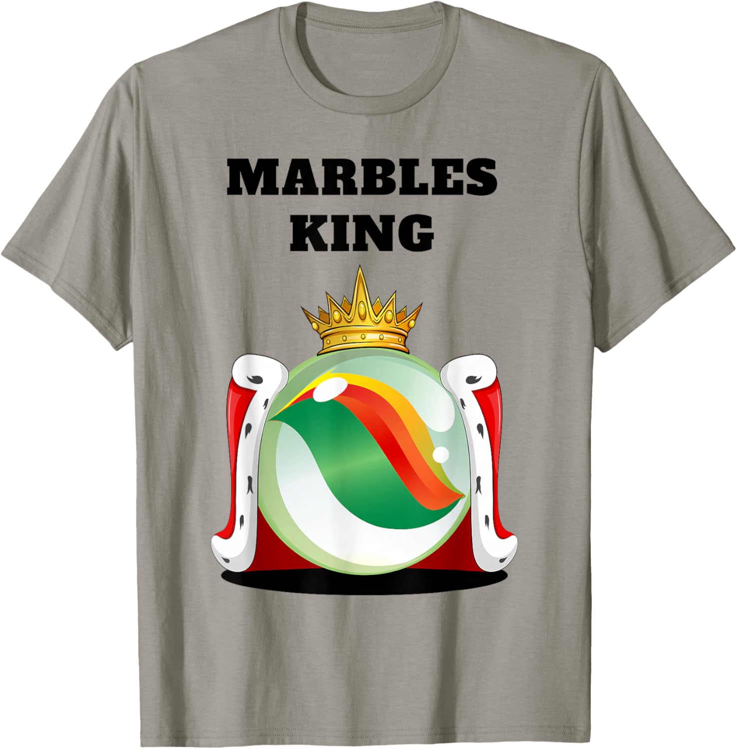 Marbles King | Boys Marbles Design | Marbles T-Shirt - T-Shirt | Sand