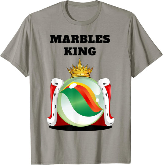 Marbles King | Boys Marbles Design | Marbles T-Shirt - T-Shirt | Sand