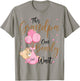 Baby Bear Baby Shower Spring Grandpa Bearly Wait Baby Girl T-Shirt - T-Shirt | Sand