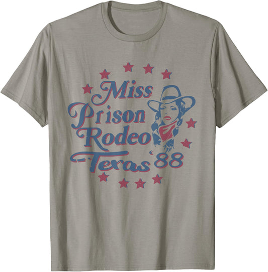 Miss Texas Prison Rodeo Southern Country Music T-Shirt - T-Shirt | Sand