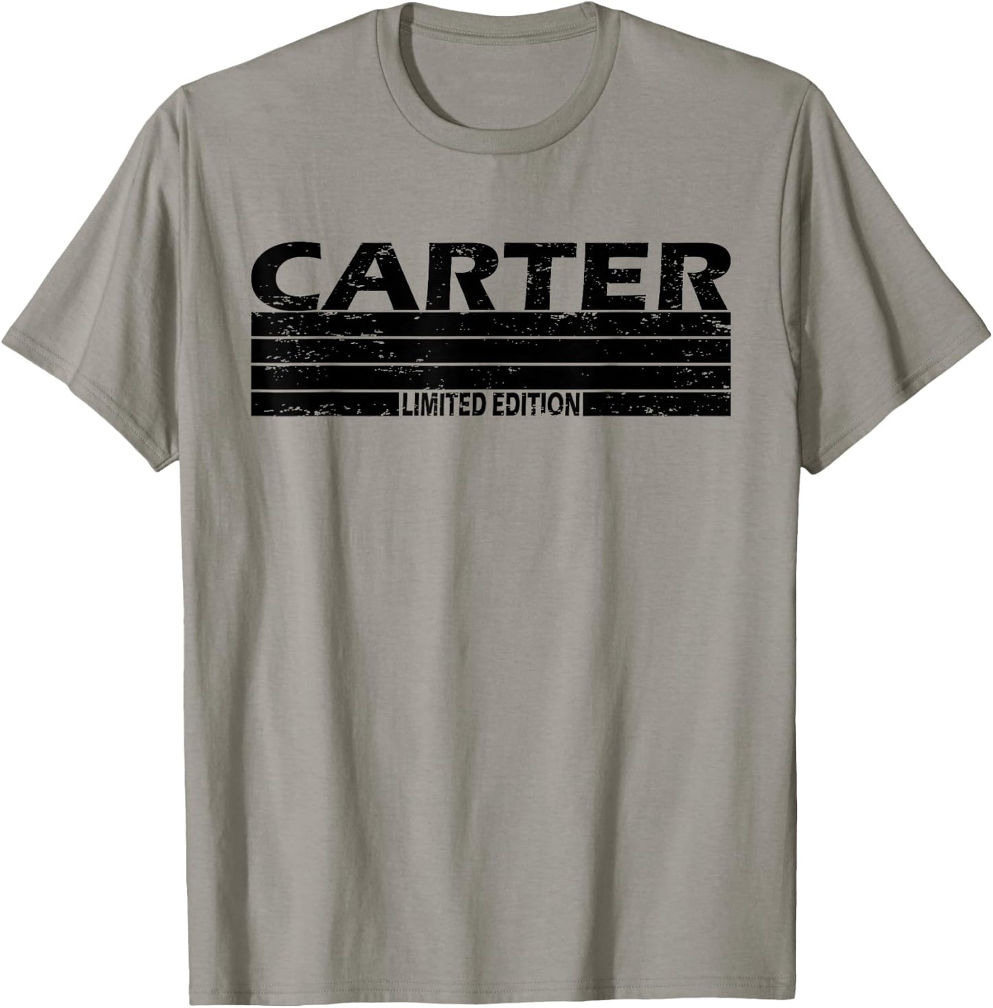Carter Surname Limited Edition Retro Vintage Style Sunset T-Shirt - T-Shirt | Sand