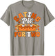 Eating Pie For Two Thanksgiving Pregnancy Announcement T-Shirt - T-Shirt | Sand
