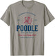 Retro Styled Vintage Poodle T-Shirt - T-Shirt | Sand