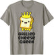 Grilled Cheese Queen Funny Toasted Grilled Cheese Sandwich T-Shirt - T-Shirt | Sand