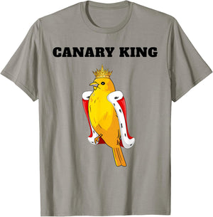 Canary King | Boys Canary Lover Design | Canary T-Shirt - T-Shirt | Sand