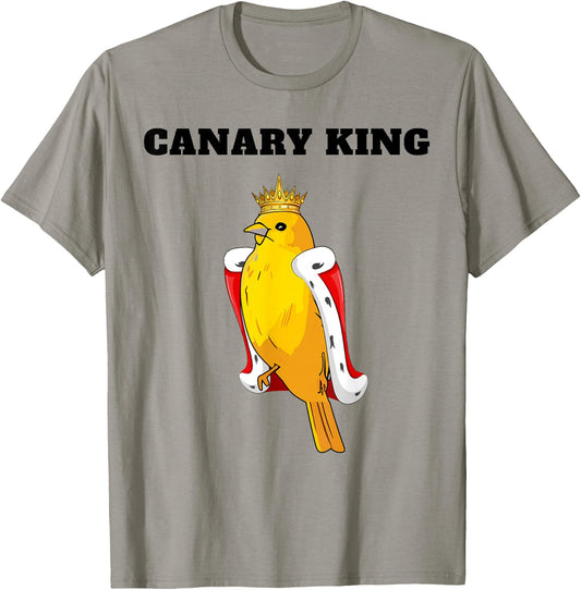 Canary King | Boys Canary Lover Design | Canary T-Shirt - T-Shirt | Sand
