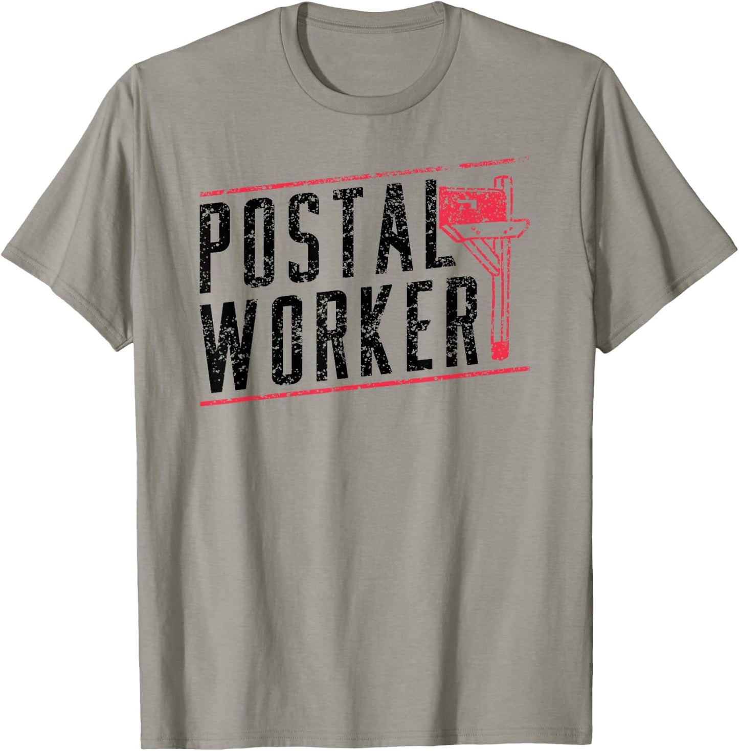 Postal Worker Courier Postman Mailman Mail T-Shirt - T-Shirt | Sand