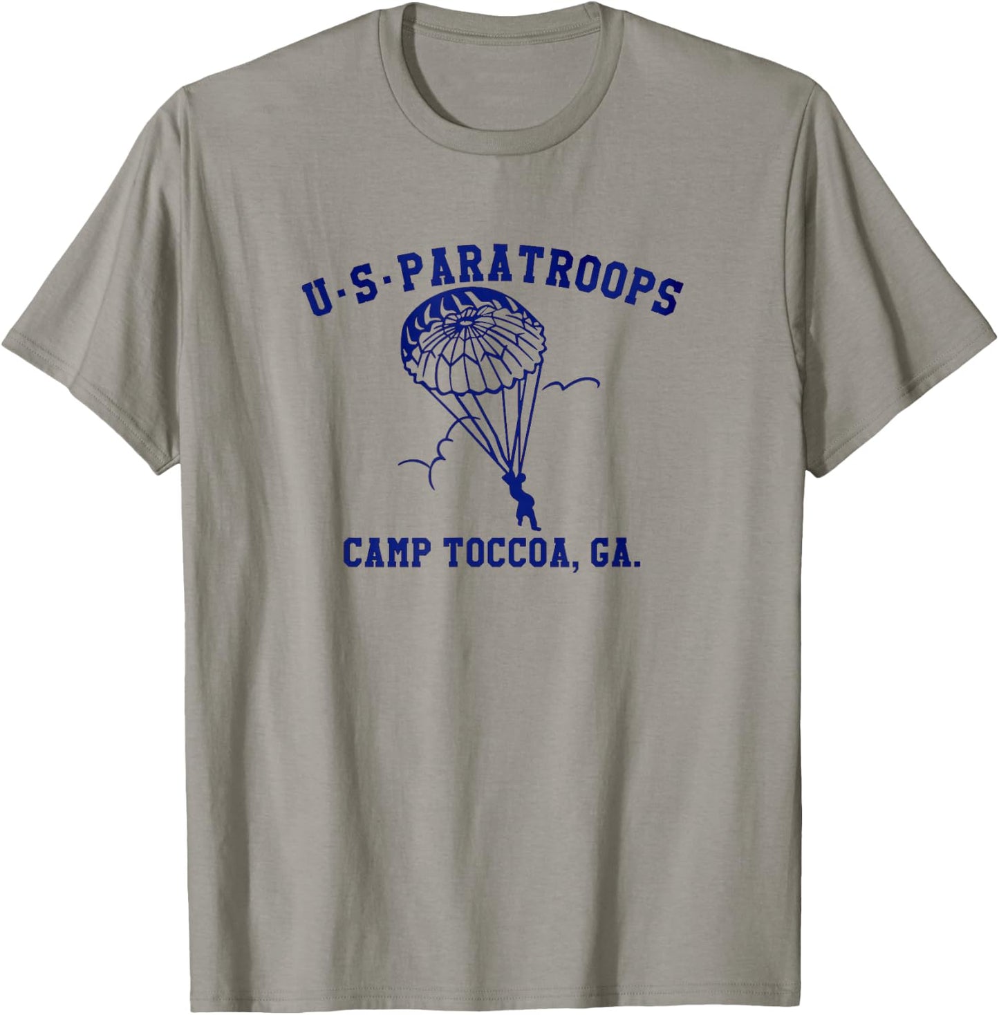 US Paratrooper Camp Toccoa WW2 T-Shirt - T-Shirt | Sand