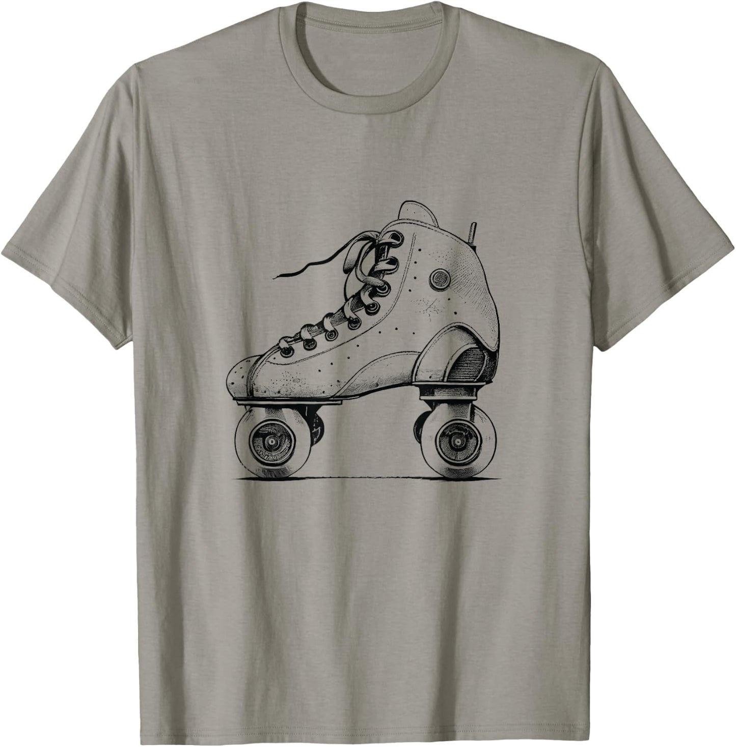 Rollerskates T Shirt 80's Vintage Roller Skates Disco derby T-Shirt - T-Shirt | Sand