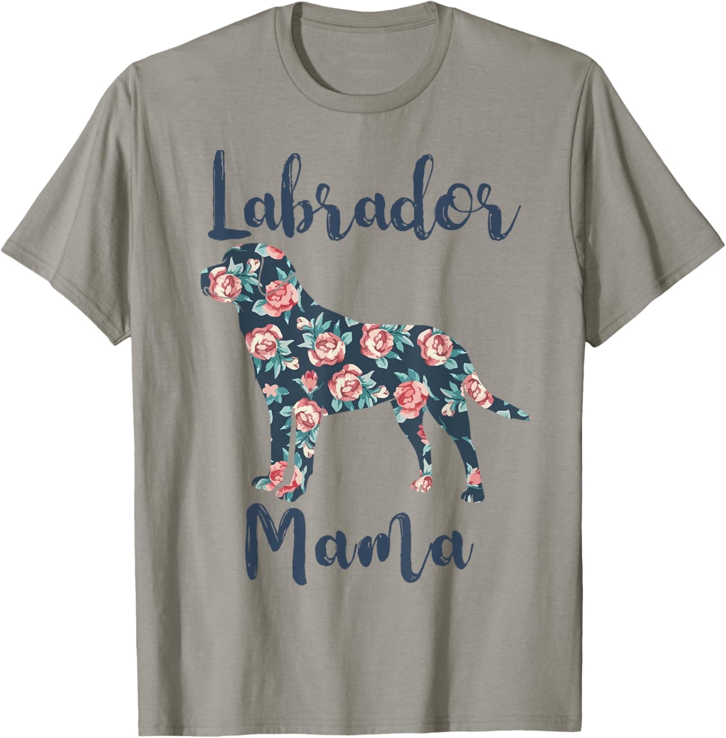 Labrador Mama Shirt Labrador Retriever Dog Mom Lab Mom Women T-Shirt - T-Shirt | Sand