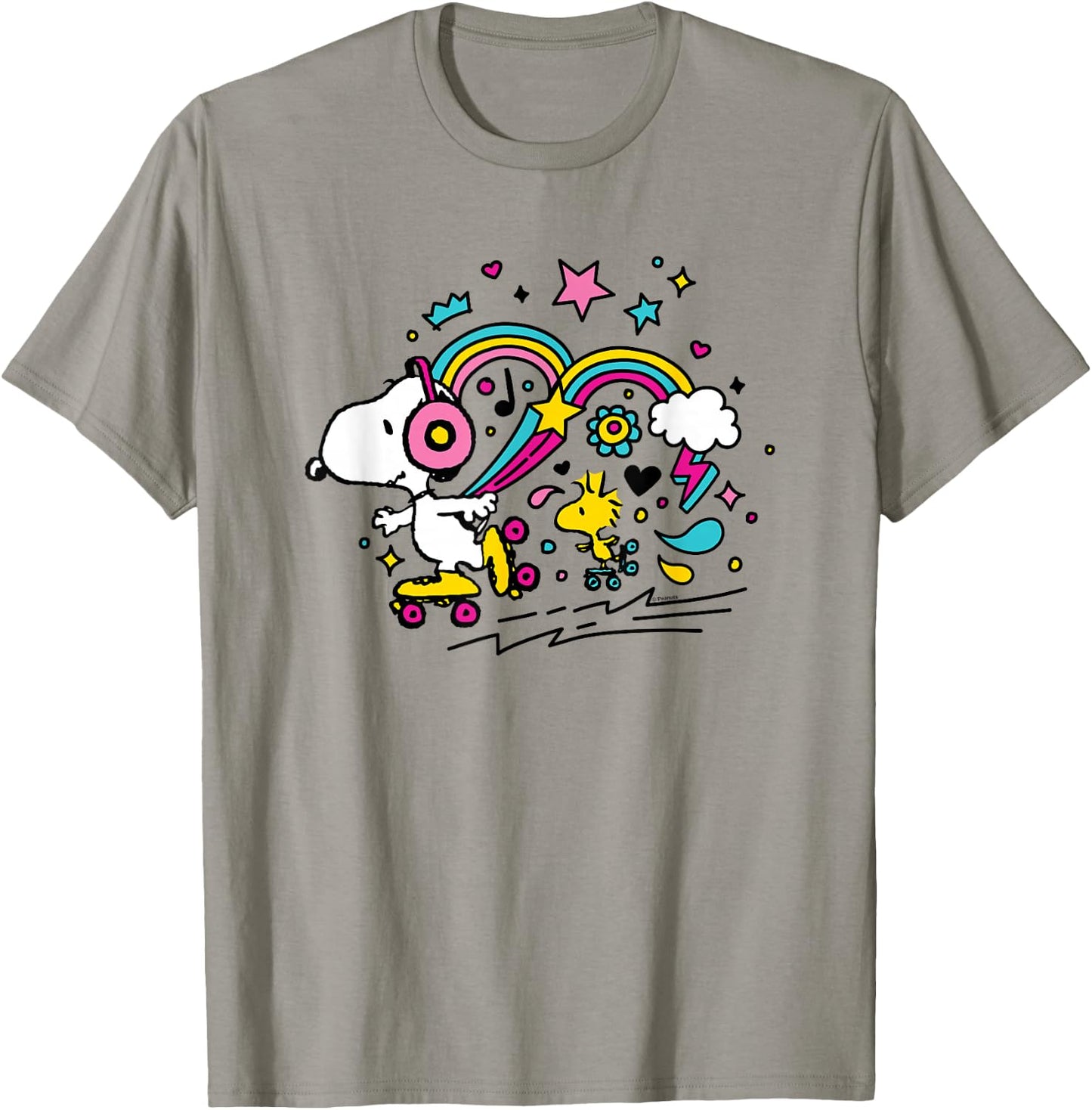 Peanuts - Snoopy Woodstock T-Shirt - T-Shirt | Sand