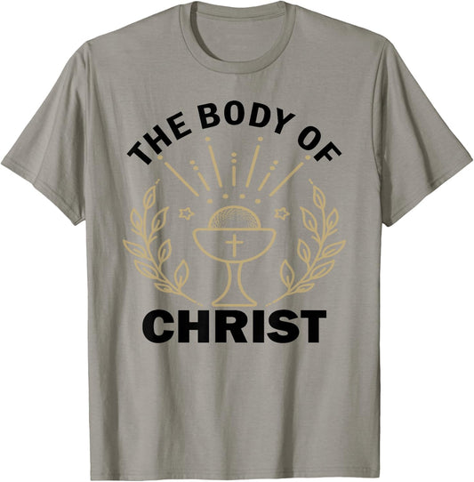 First Communion Eucharist Miracles Catholic T-Shirt - T-Shirt | Sand