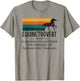 Equinetrovert Funny Horse Equestrian Riding Saying Graphic T-Shirt - T-Shirt | Sand