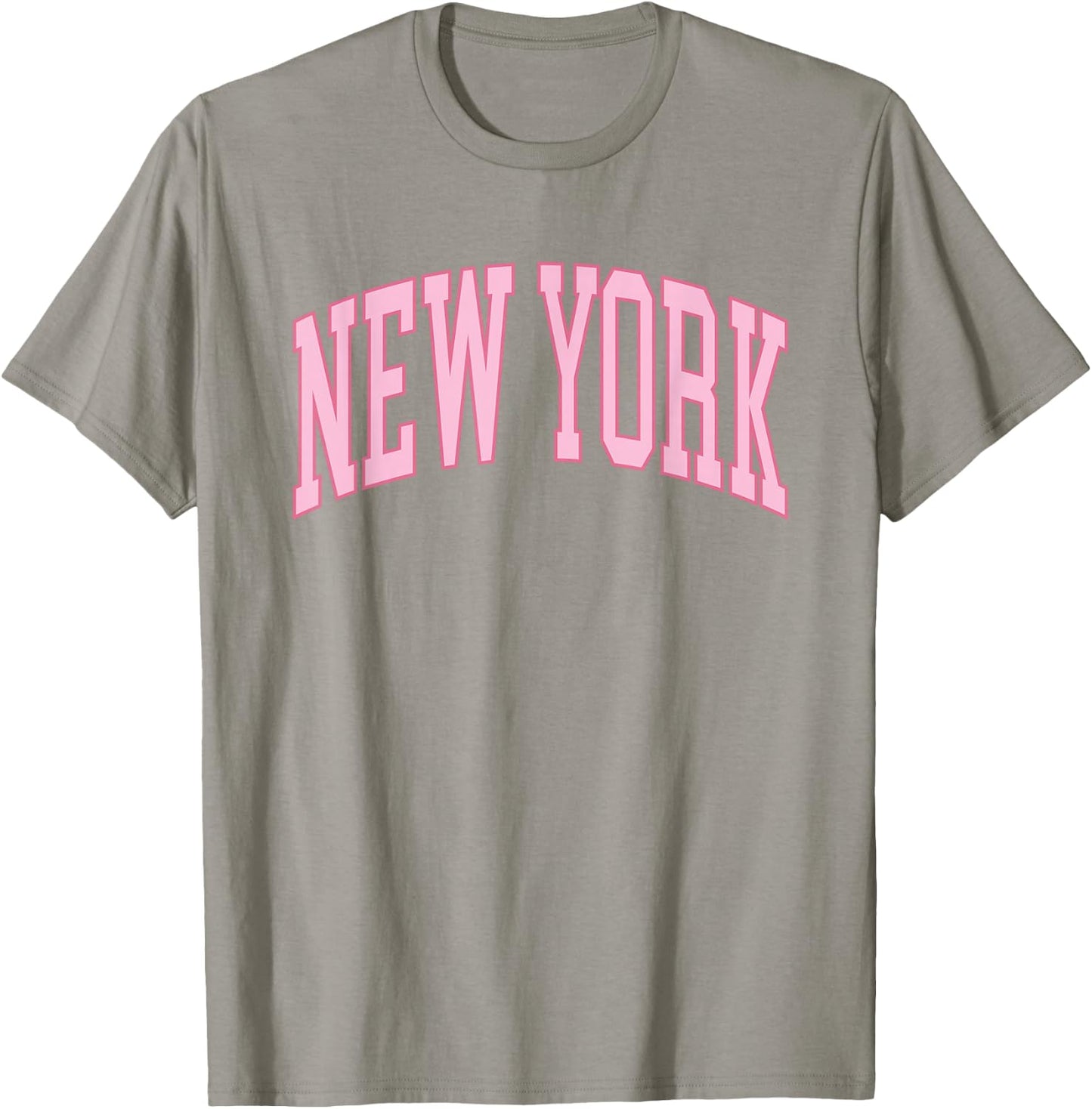 Retro New York Souvenir Pink Preppy Throwback Classic T-Shirt - T-Shirt | Sand