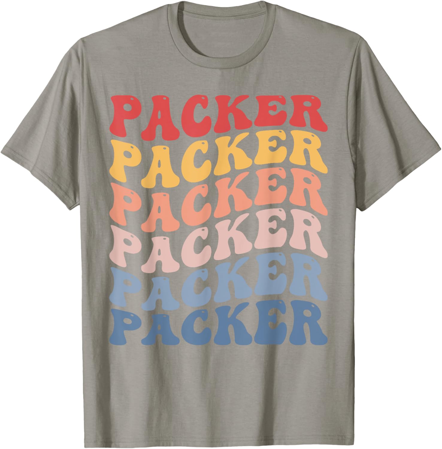 Packer Groovy Retro T-Shirt - T-Shirt | Sand