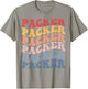 Packer Groovy Retro T-Shirt - T-Shirt | Sand
