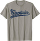 Captain Cute Vintage Graphic T-Shirt - T-Shirt | Sand