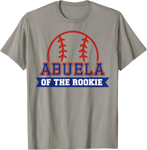 Abuela of Rookie 1st Birthday Baseball Theme Matching Party T-Shirt - T-Shirt | Sand