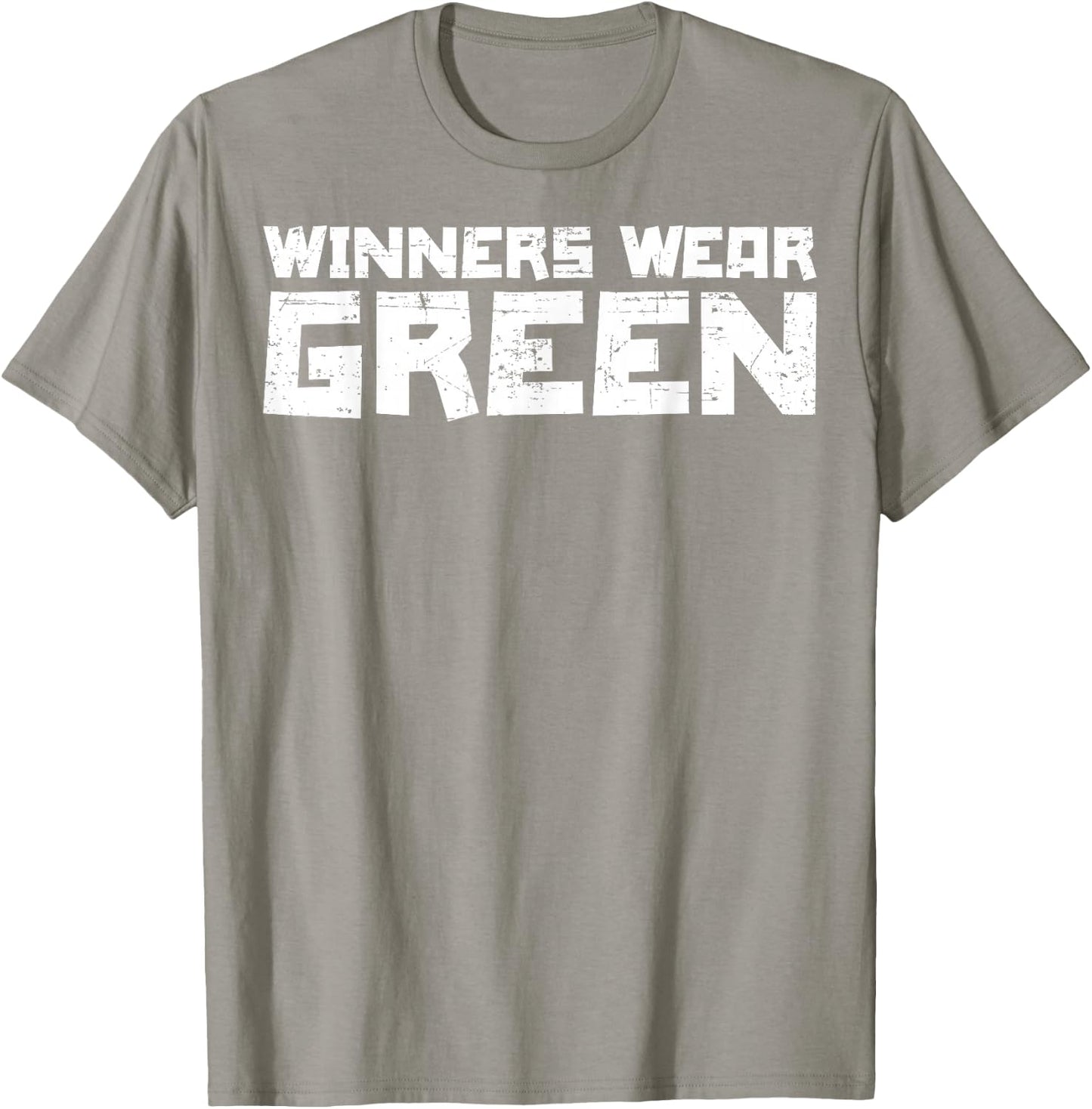 Team Sports Winners Wear Green T-Shirt - T-Shirt | Sand