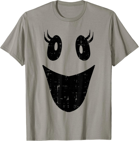 Ghost Cute DIY Halloween Costume Girls Women Kids Teens T-Shirt - T-Shirt | Sand