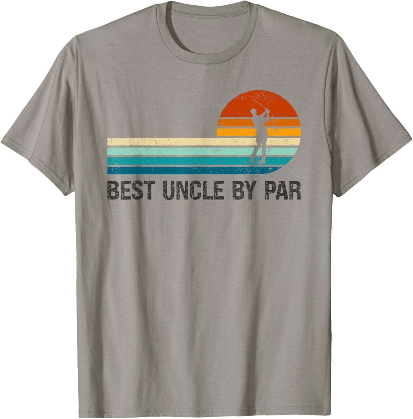 Best Uncle By Par Funny Golf Golfing Players Golfer Lover T-Shirt - T-Shirt | Sand