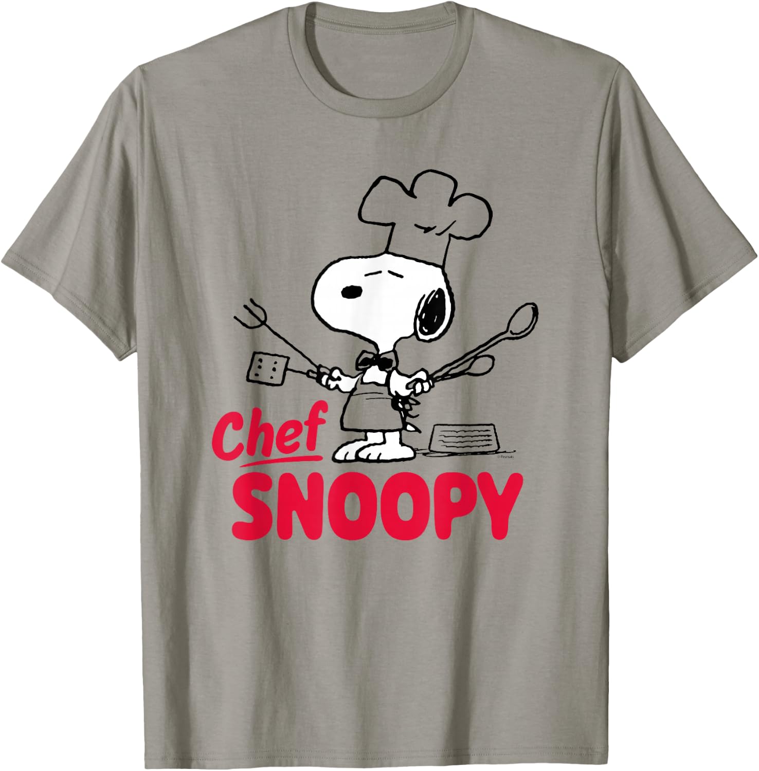 Peanuts - Chef Snoopy T-Shirt - T-Shirt | Sand
