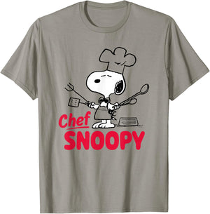 Peanuts - Chef Snoopy T-Shirt - T-Shirt | Sand