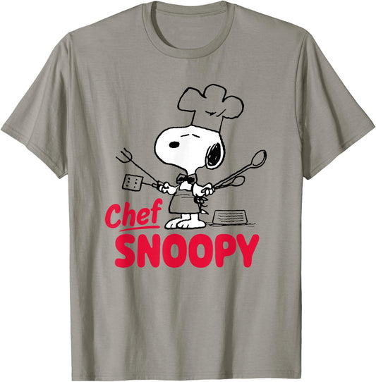 Peanuts - Chef Snoopy T-Shirt - T-Shirt | Sand