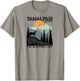 Mt. Tamalpais The Sleeping Lady Marin County California T-Shirt - T-Shirt | Sand